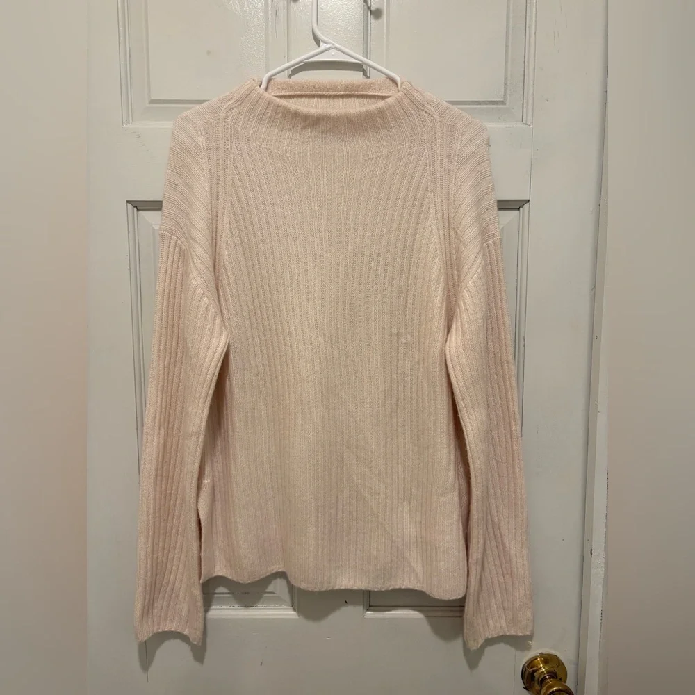 Vince Women's Wool Mock Neck Sweater - Picture 6 of 7